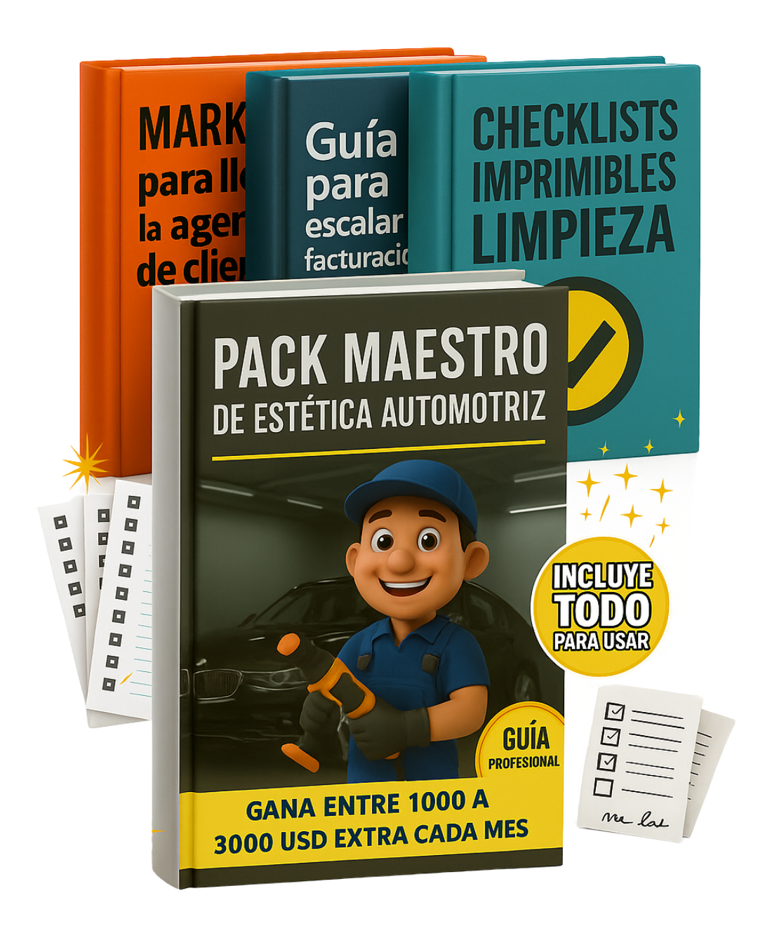 Pack Maestro Estética Automotriz